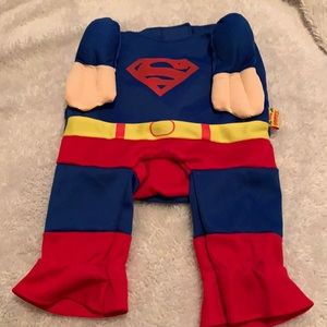 Like New Superman Outfit with Red Cape